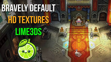 How to Install Bravely Default HD Texture Pack Lime3DS