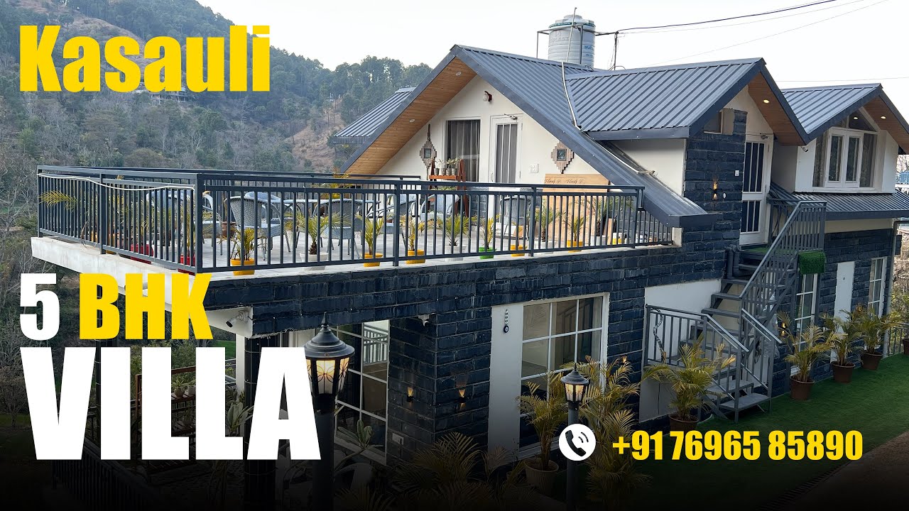 Your Dream Home in the Hills | 5 BHK Luxury Villa in Kasauli 