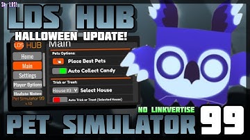 [LDS HUB! 👻] Pet Simulator 99 🔥 No Linkvertise! Halloween UPDATE! Keyless 🔥 PC & Mobile! (2025)