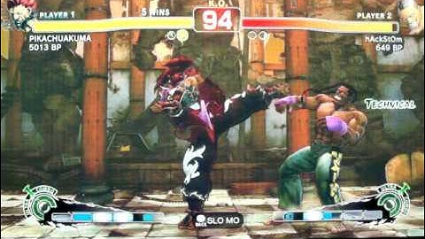 SSFIV ENDLESS BATTLE MATCH JR RODRIGUEZ ( AKUMA ) VS hAckStOm ( DEEJAY ) ON XBOX 360 GAME 6