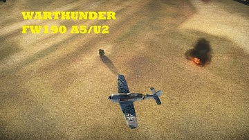 Warthunder Fw190 A5/U2 (Rolling Scissors)