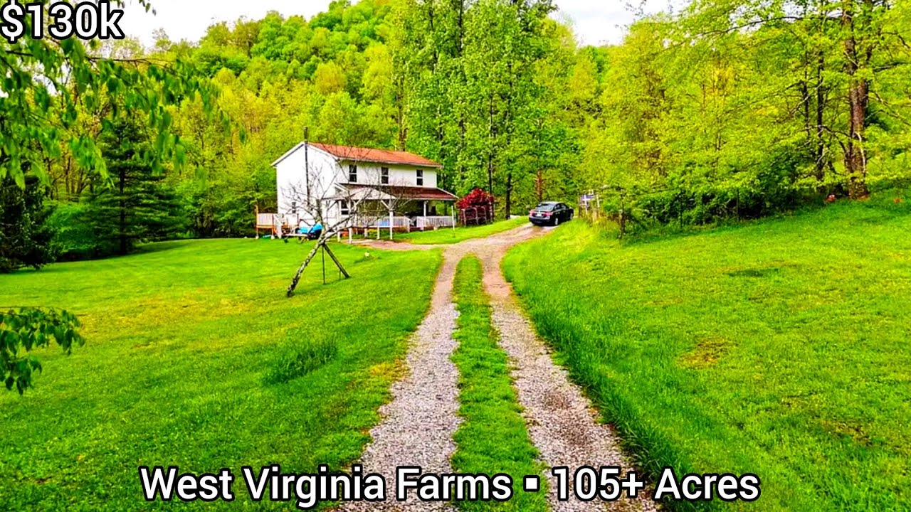 West Virginia Farms For Sale | $130k | 108 Acres | West Virginia Land For Sale | Auction Farmland