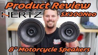 Product Unboxing Review Of The Hertz Spl Show Sx200neo 8 Speakers For Harley Davidson Motorcycles