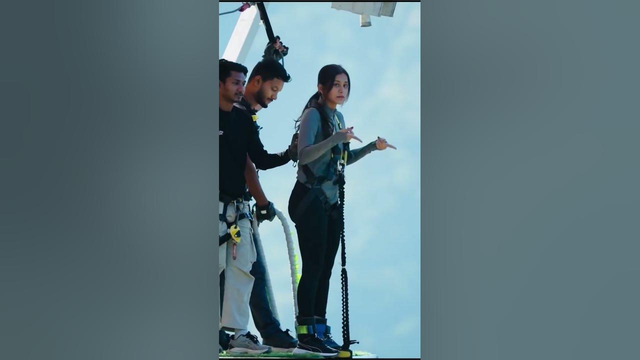 HIMALAYAN BUNGY JUMPING #brave #confidence #diving #fearless #himalayan #jumping #kerivadamakkale