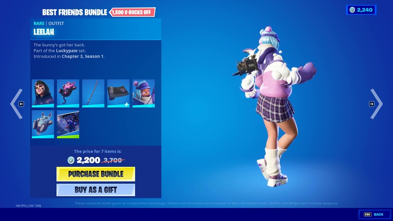 Fortnite *NEW* BEST FRIENDS BUNDLE IN THE ITEM SHOP!!