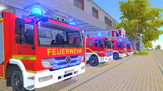 Xe Cứu Hỏa Cứu Thương Đội Cứu Hộ Khẩn cấp *  Notruf 112 – 911 Emergency Call Simulator screenshot 2