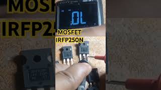 Mengukur mosfet IRFP250N #IRFP250N #cekmosfet #cekmosfetseriN