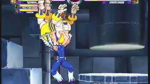 MvC2: Spiral 6 throw Sequence