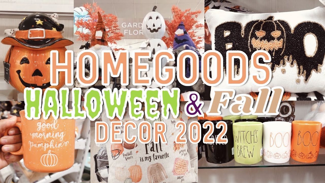 Halloween 2022 Decor At Homegoods! New Halloween & Fall Decor! 