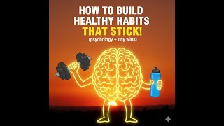 How to Build Healthy Habits That Stick | Psychology + Tiny Wins , #healthyhabits#healthylifestyle