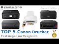 Die besten Canon Drucker 2021 (TOP 5) 🥇 Testsieger im Vergleich (gut und günstig)