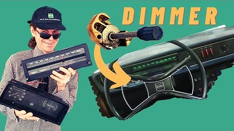 Dash Illumination Fix / Instrument Panel Light Rheostat Not Working / Dashboard Light Bulbs Replace