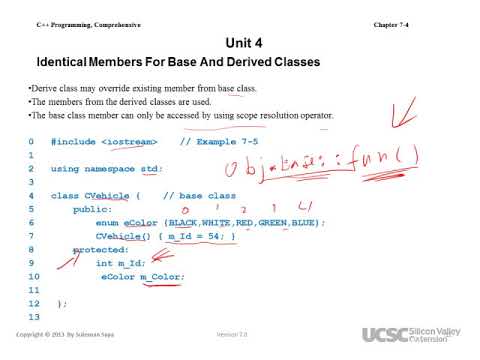 C++ for C programmers (Chapter 7 Unit 4) - YouTube