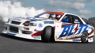 CARXで作る】D1 BLITZ スカイライン ER34 2006年ver.【野村謙