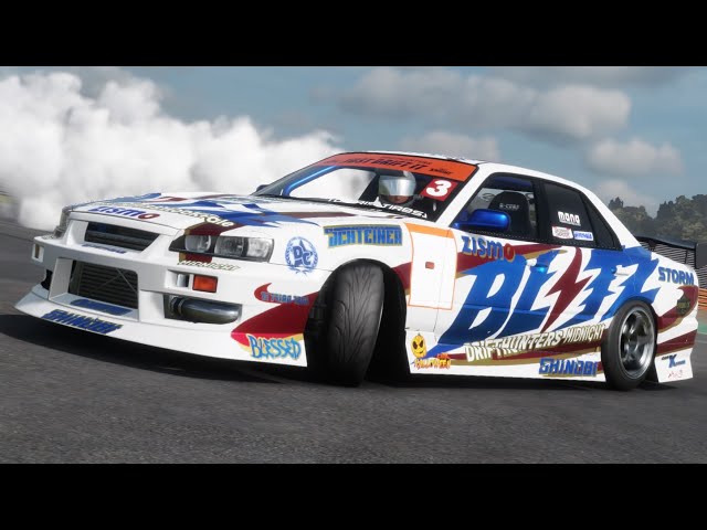 CARXで作る】D1 BLITZ スカイライン ER34 2006年ver.【野村謙