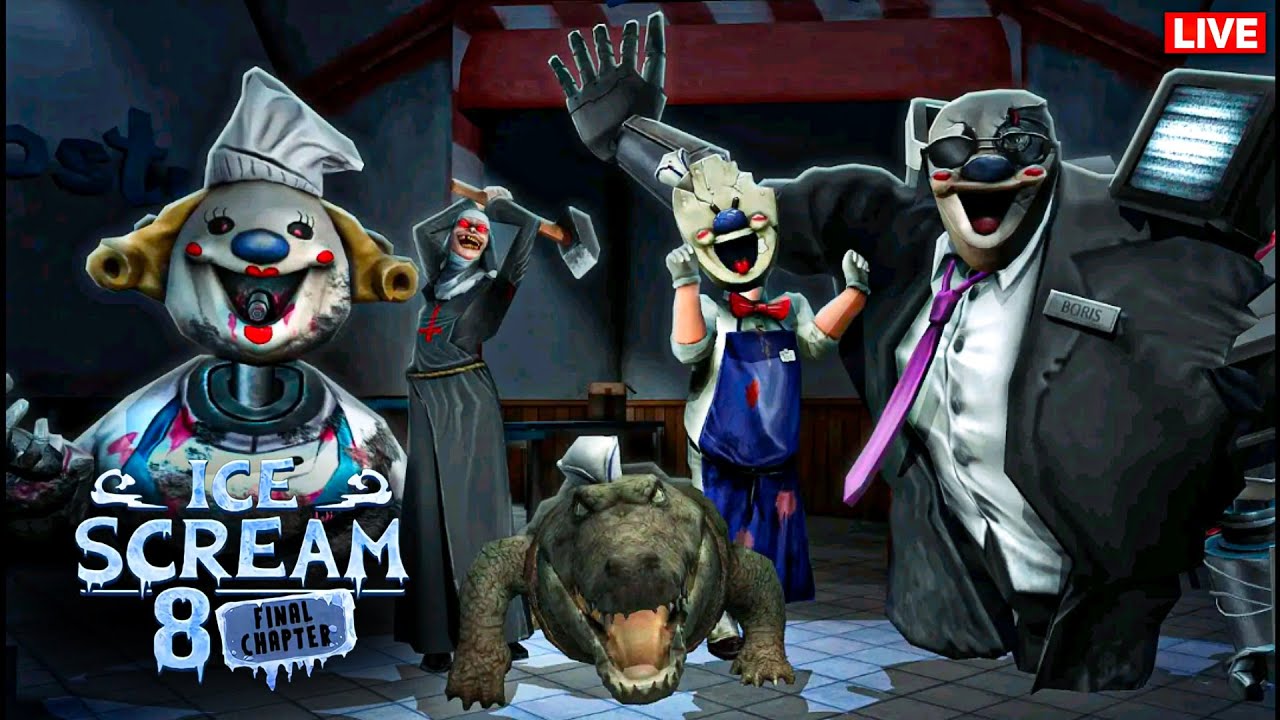 Ice Scream Horror Adventure - Play Online on SilverGames 🕹️