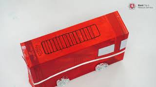 How To Make A Fire Engine | Arts and Crafts | Learning