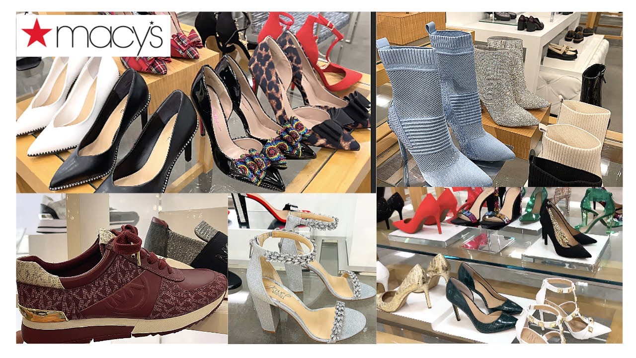 MACY'S WOMEN'S SHOES |DESIGNER SANDALS SHOES - SHOP WITH ME - YouTube
