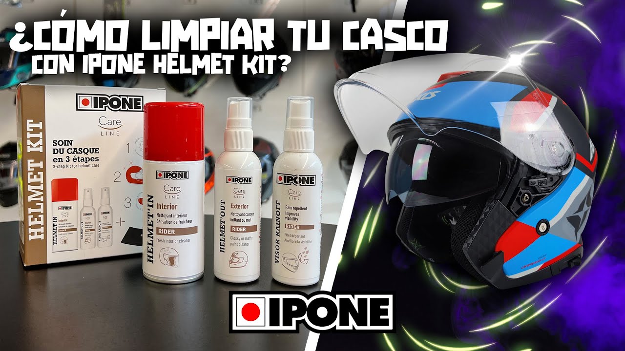 Vitoko moto - CUIDA TU CASCO CON EL KIT DE LIMPIEZA IPHONE