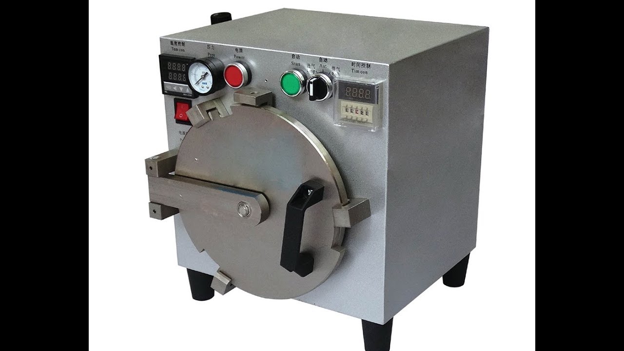 Барокамера, автоклав-для ремонта телефонов. - YouTube