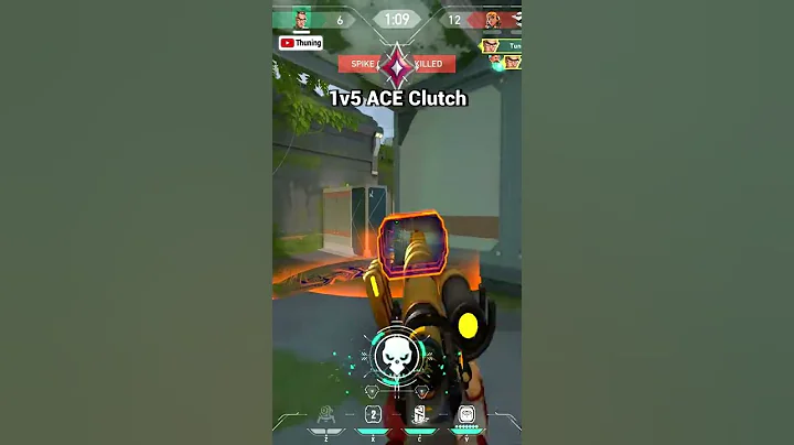Chamber Ult ACE👓 but it's a 1v5 Clutch - Valorant