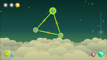 A Game of Lines and Nodes : First three levels of the first intro chapter playthrough