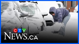 Millions brace for massive winter storm that could dump up to 40 cm of snow on parts of Canada
