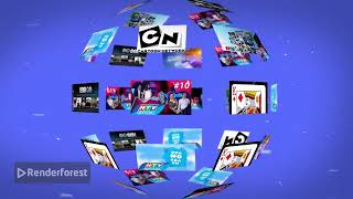 VTV2 Ident 3D Globe Sildeshow 