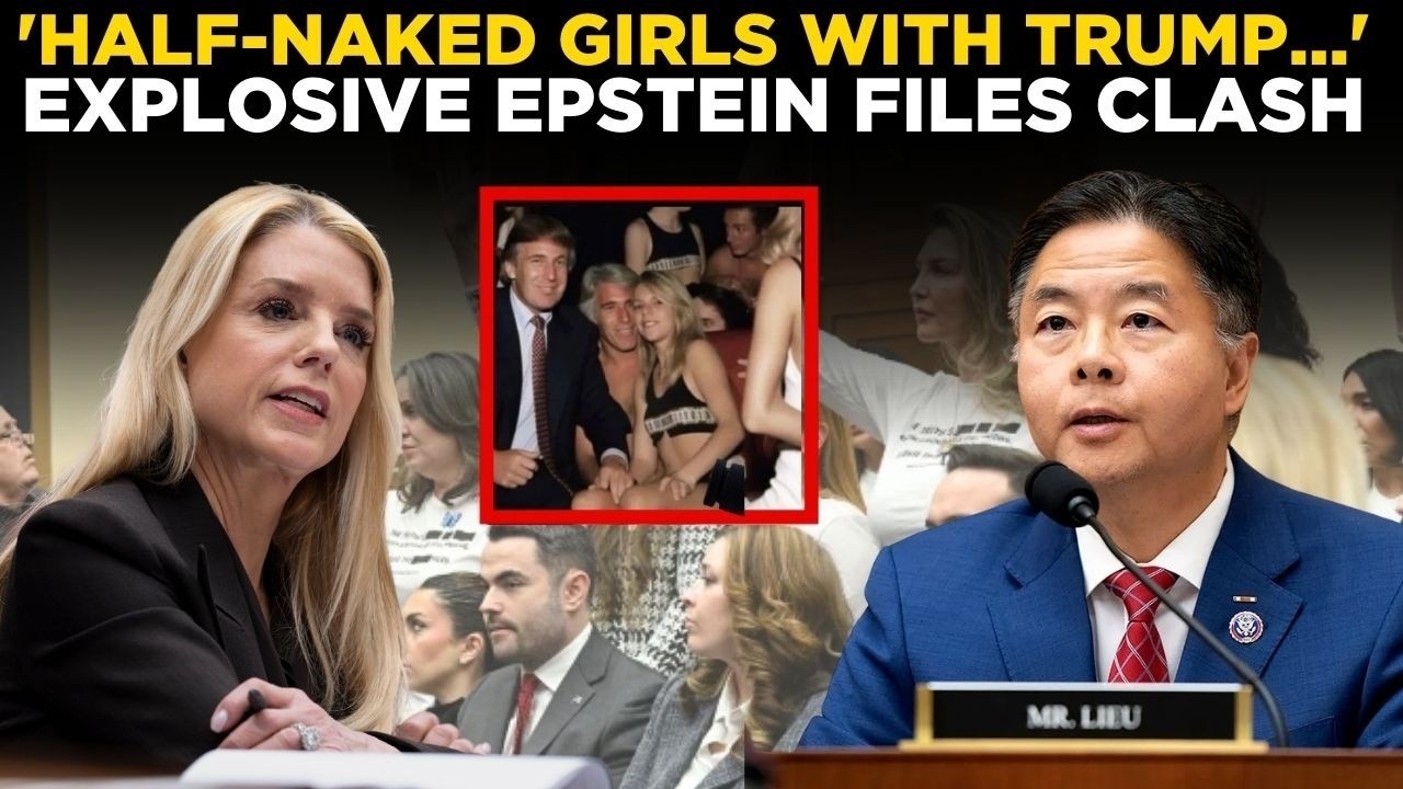 US Senate: ‘TRUMP WITH HALF-NAKED…’: Pam Bondi Caught In Explosive New Revelation| Watch