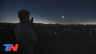 #EclipseDeSolEnTN: Así fue el paso a paso del eclipse