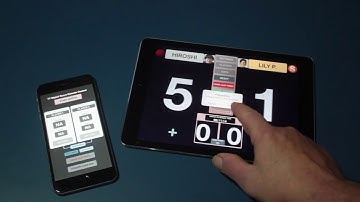 Table Tennis Digital Score App Tutorial #2