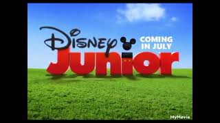 Disney Junior Asia - Where The Magic Begins Coming In July 2011, On Disney Channel Logo 3