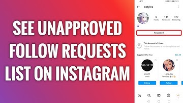 How To See Unapproved Follow Requests List On Instagram