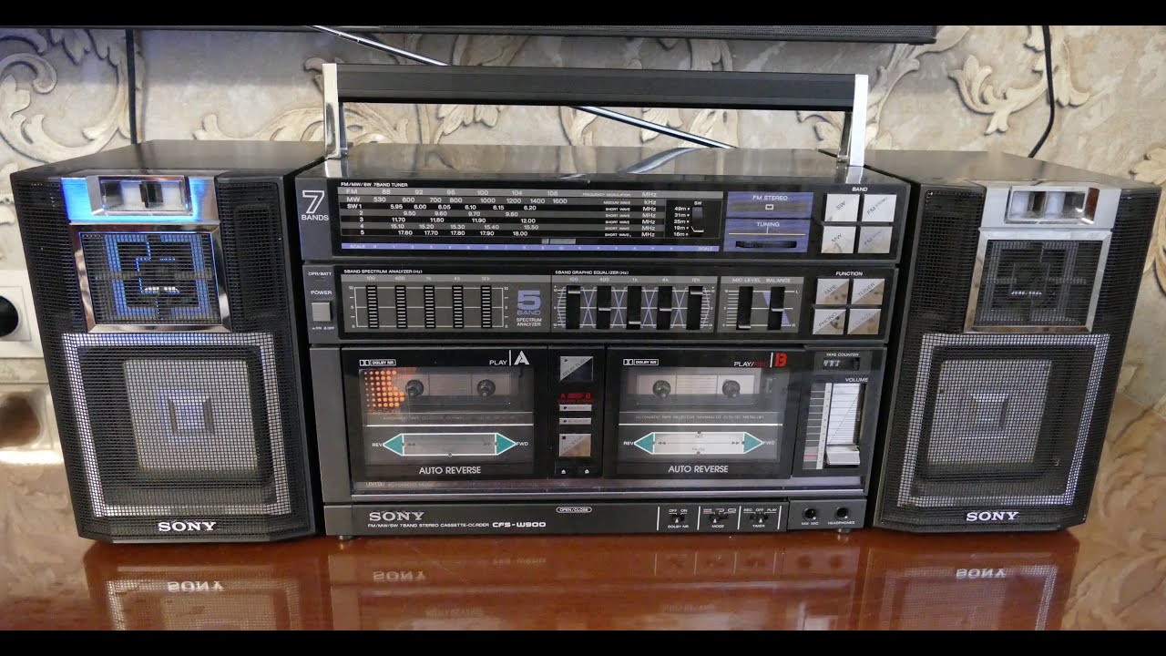 Sony CFS-W900. Ч.1-я. Попытка завести ЛПМ. - YouTube