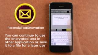 iOS: Message Encryption (iPhone) screenshot 1