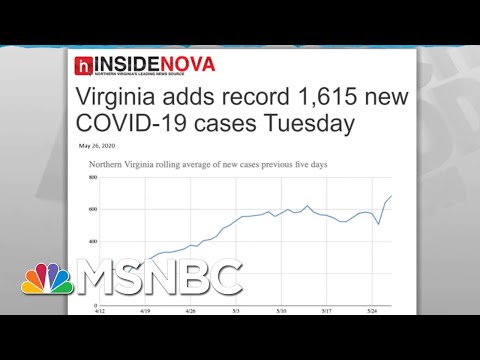 Some States Slow To Understand Dynamics Of Coronavirus Spread | Rachel Maddow | MSNBC