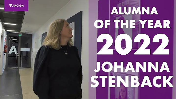 Alumna of the year 2022  Johanna Stenback