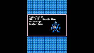 Mega Man 3 - Needle Man (No Damage) (Buster Only) #nes #game #capcom #megaman3 #nodamage