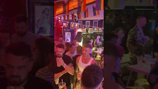 Enjoying Gay Bar in Brighton 🌈 #gayman #muscleman #handsome #guys