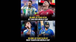 Two Football Icons, Two Cricket Gaints