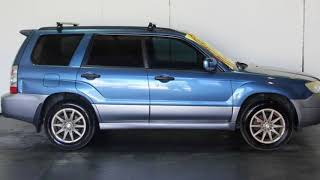 2007 Subaru Forester MY08 X Blue 5 Speed Manual Wagon