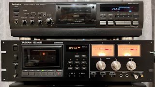 Tascam 122 Mk3 против Technics RS-BX747