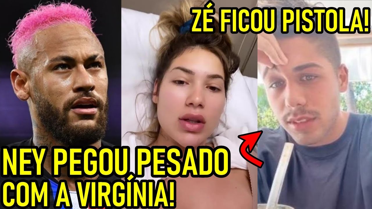 NEYMAR HUMILHA VIRGÍNIA FONSECA e TOMA