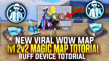 1v1 Magic New Viral Map Totorial | New Viral Map Totorial | How to Make Magic 1v1 Map | Buff Device