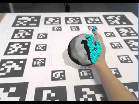 Free Hand Interaction with Deformable Object