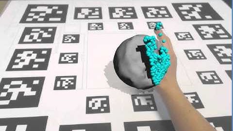 Free Hand Interaction with Deformable Object