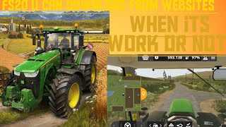 Fs20 download form website when its work or not 🚜 screenshot 5