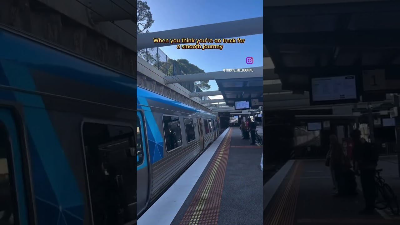 That heartbreaking moment when the train turns into a bus… 