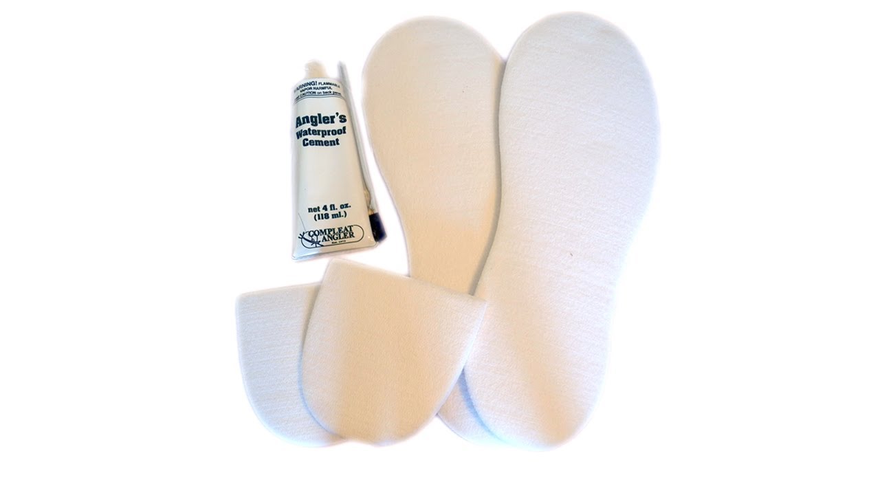 Fly Fishing Boot Felt Sole Repair Replacement Kit with Heels
