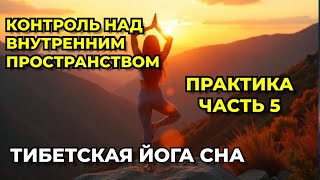 УПРАВЛЕНИЕ ЭМОЦИЯМИ И КОНТРОЛЬ ВНУТРЕННЕГО ПРОСТРАНСТВА. Tibetan Dream Yoga. DreamTreeST